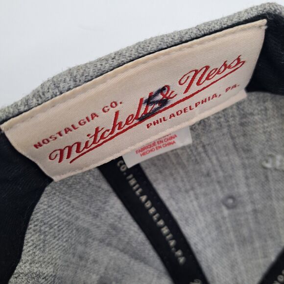 Mitchell & Ness Utah Jazz Snapback Hat NBA Basketball Wool Blend Cap - Picture 9 of 10